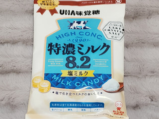 「UHA味覚糖 特濃ミルク8.2 塩ミルク 袋75g」のクチコミ画像 by みにぃ321321さん