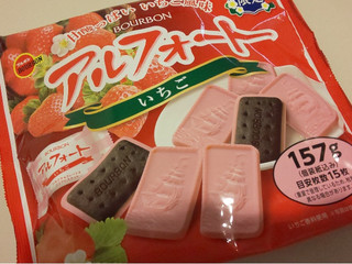 「ブルボン アルフォート いちご 袋252g」のクチコミ画像 by taaさん