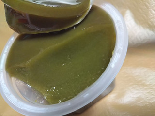 「セブンプレミアム 抹茶水羊羹 カップ108g」のクチコミ画像 by 毎日が調整日さん