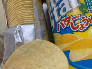 「YBC チップスターS バターしょうゆ味 箱50g」のクチコミ画像 by SweetSilさん