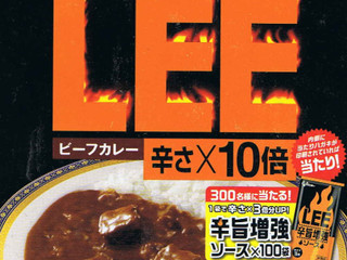 「江崎グリコ LEE ビーフカレー 辛さ10倍 箱180g」のクチコミ画像 by felidaeさん