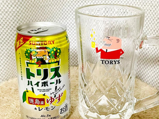 中評価】サントリー トリス ハイボール 徳島産ゆず＆レモンの