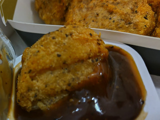 「マクドナルド スパイシーチキンマックナゲット 黒胡椒ガーリック」のクチコミ画像 by 毎日が調整日さん