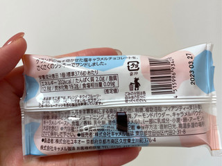 「カルディ チョコレートサンドクッキー 塩キャラメル 袋1個」のクチコミ画像 by apricotさん