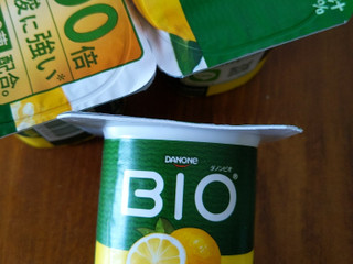 「ダノン ダノンビオ シチリア産レモン カップ75g×4」のクチコミ画像 by おうちーママさん