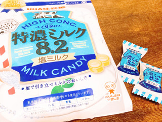 「UHA味覚糖 特濃ミルク8.2 塩ミルク 袋75g」のクチコミ画像 by ichigo_milkさん