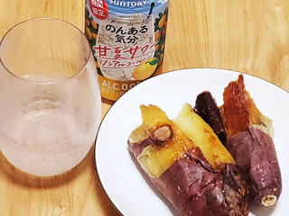「サントリー のんある気分 甘夏サワー ノンアルコール 缶350ml」のクチコミ画像 by みにぃ321321さん