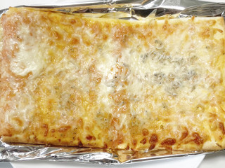 「シャトレーゼ オーブンでそのまま焼けるPizza しらす明太チーズ 196g」のクチコミ画像 by コーンスナック好きさん