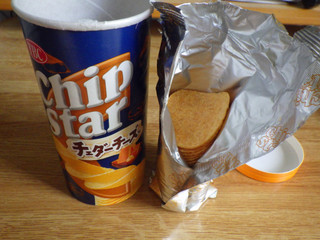 「YBC チップスターS チェダーチーズ味 袋45g」のクチコミ画像 by 7GのOPさん