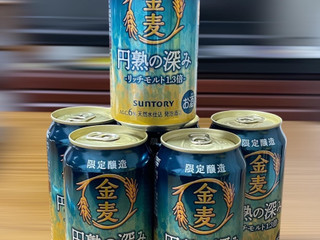 金麦　350ml ４６本　缶に潰れ凹みあります！ サントリー 金麦 350ml缶 48本（24本×2ケース） | お酒の総合