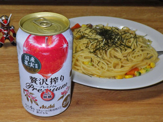 中評価】アサヒ 贅沢搾りプレミアム 冬限定 国産ふじ林檎の感想