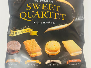 【ホールグレイン】業務用菓子問屋GGx宝製菓　１６１Ｇ スイートカルテット×90個【xe】【送料無料（沖縄は別途送料）】