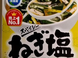 「リケン わかめスープ スパイシーねぎ塩スープ 箱4.3g×8」のクチコミ画像 by みやちこ先生さん