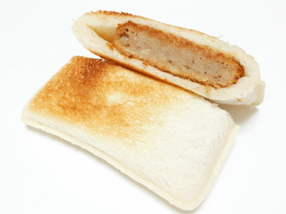 「ヤマザキ ランチパック メンチカツ 袋2個」のクチコミ画像 by つなさん