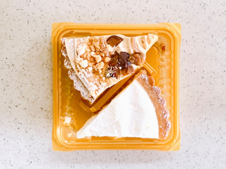 「ドンレミー Wフロマージュタルト＆モンブラン」のクチコミ画像 by むぎっこさん