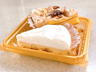 「ドンレミー Wフロマージュタルト＆モンブラン」のクチコミ画像 by むぎっこさん