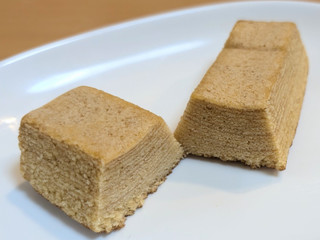 「無印良品 不揃い 焼きりんごバウム 袋1個」のクチコミ画像 by はるなつひさん