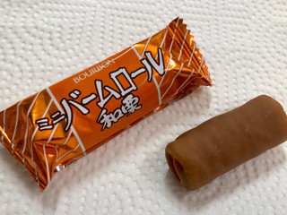 中評価】ブルボン ミニバームロール 和栗の感想・クチコミ・商品情報