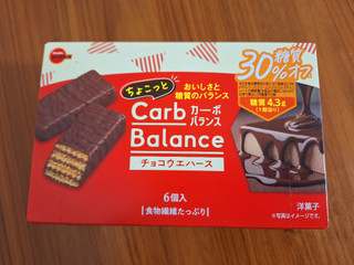 高評価】ブルボン ちょこっとカーボバランス チョコウエハースの
