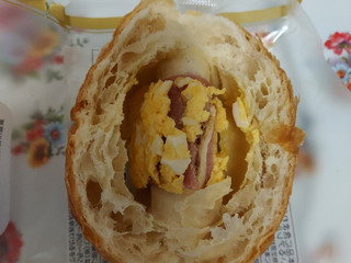 「Pasco 塩パン ハムたまご 袋1個」のクチコミ画像 by ハムちゃんハムジさん