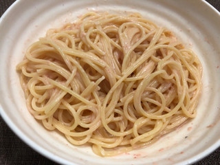 「創味食品 あえるハコネーゼ 発酵バター風味の濃厚たらこクリーム 袋48g×2」のクチコミ画像 by 食い辛抱断崖さん