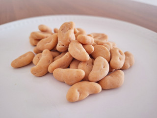 「ブルボン きなこちょこ柿種 袋35g」のクチコミ画像 by レビュアーさん