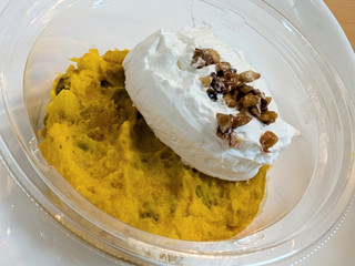 「セブン-イレブン メープルナッツ香るかぼちゃとさつま芋サラダ」のクチコミ画像 by はるなつひさん