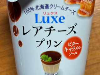 HOKUNYU Luxe レアチーズプリン ビターキャラメルソース