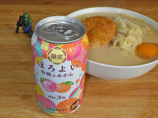 「サントリー ほろよい 白桃とみかん 缶350ml」のクチコミ画像 by 7GのOPさん