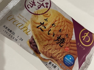 「モンテール 小さな洋菓子店 わスイーツ ふわもちたい焼・あずき」のクチコミ画像 by chan-manaさん