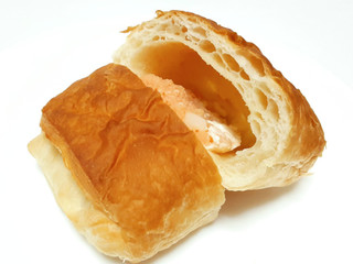 「Pasco 塩パン 明太ポテト 袋1個」のクチコミ画像 by つなさん