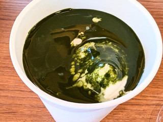 「モスバーガー まぜるシェイク 出雲の抹茶 S」のクチコミ画像 by はるなつひさん
