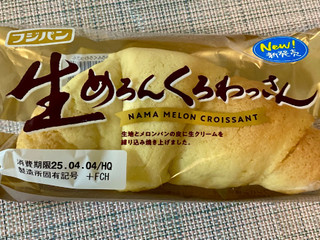 高評価】フジパン 生めろんくろわっさん 袋1個(製造終了)の