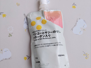 「無印良品 肌のことを考えてつくった マンゴーとサジーのゼリー コラーゲン入り 150g」のクチコミ画像 by COCOAさん