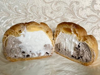 「オランジェ ひかえめに言ってクリーム多めのシュークリーム クッキー＆クリーム 袋1個」のクチコミ画像 by AuVieuxさん