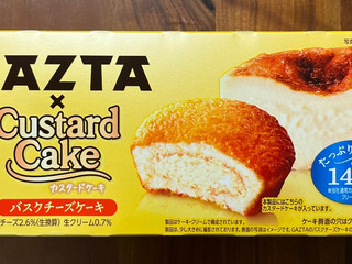 高評価】ロッテ カスタードケーキ バスクチーズケーキの感想