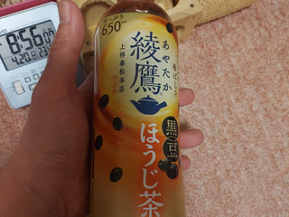 「コカ・コーラ 綾鷹 黒豆ほうじ茶 ホット ペット440ml」のクチコミ画像 by ハムちゃんハムジさん