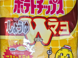 「カルビー ポテトチップス しょうゆWマヨ 袋56g」のクチコミ画像 by もぐちゃかさん