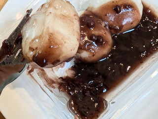 ヤマザキ ふわもち食感あんかけ餅 つぶあん（山崎製パン）クチコミ1件