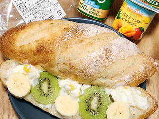 「ダノン ダノンビオ ヨーグルト パイナップル＆マンゴー カップ75g×4」のクチコミ画像 by みにぃ321321さん