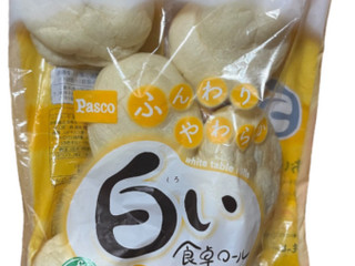 「Pasco 白い食卓ロール 袋6個」のクチコミ画像 by さちもぐハピさん
