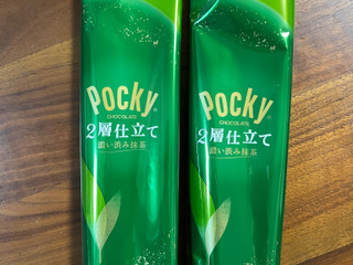 グリコ ポッキー 2層仕立て 濃い渋み抹茶 30箱 ポッキー2層仕立て＜濃い渋み抹茶＞【新商品】