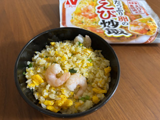 「ニチレイ たっぷり卵のえび炒飯 420g」のクチコミ画像 by ゴリラの飼育員さん