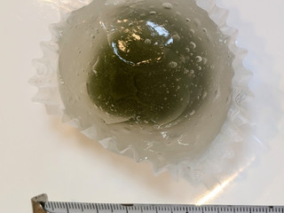 「セブン-イレブン 冷やし水まんじゅう 西尾の抹茶餡」のクチコミ画像 by はるなつひさん