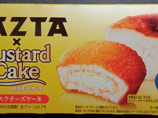 高評価】ロッテ カスタードケーキ バスクチーズケーキの感想