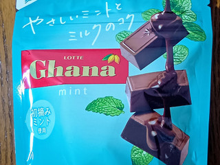 「ロッテ ガーナ ミントチョコレート 袋33g」のクチコミ画像 by ピーまるさん