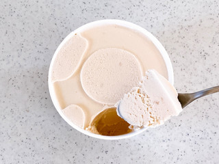 「明治 エッセルスーパーカップ きなこ カップ200ml」のクチコミ画像 by むぎっこさん