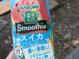 「カゴメ 野菜生活100 Smoothieスイカ＆ソルティレモンMix 330ml」のクチコミ画像 by ほっぽるぴーさん