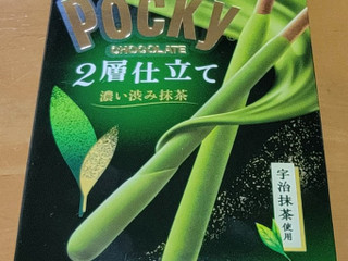 中評価】江崎グリコ ポッキー2層仕立 濃い渋み抹茶の感想