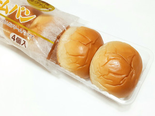 「ヤマザキ 薄皮 クリームパン 袋4個」のクチコミ画像 by つなさん